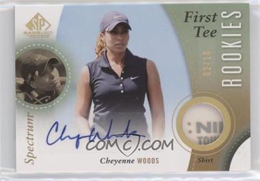 2014 SP Game Used Edition - [Base] - Spectrum Autograph #57 - First Tee Rookies - Cheyenne Woods /10