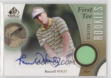 2014 SP Game Used Edition - [Base] #38 - First Tee Rookies - Russell Henley /399