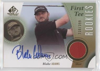 2014 SP Game Used Edition - [Base] #41 - First Tee Rookies - Blake Adams /399