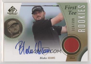 2014 SP Game Used Edition - [Base] #41 - First Tee Rookies - Blake Adams /399