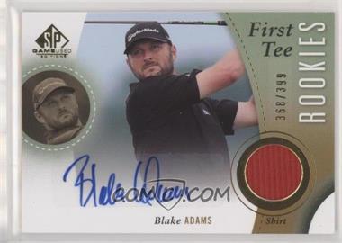 2014 SP Game Used Edition - [Base] #41 - First Tee Rookies - Blake Adams /399