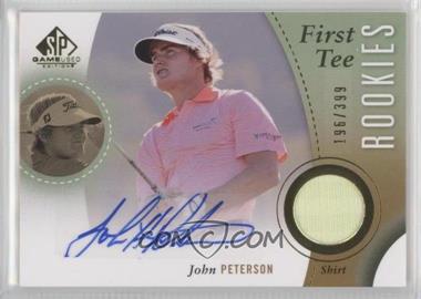 2014 SP Game Used Edition - [Base] #43 - First Tee Rookies - John Peterson /399