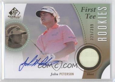 2014 SP Game Used Edition - [Base] #43 - First Tee Rookies - John Peterson /399