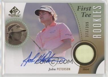 2014 SP Game Used Edition - [Base] #43 - First Tee Rookies - John Peterson /399