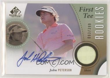 2014 SP Game Used Edition - [Base] #43 - First Tee Rookies - John Peterson /399
