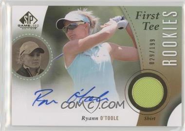 2014 SP Game Used Edition - [Base] #53 - First Tee Rookies - Ryann O'Toole /199