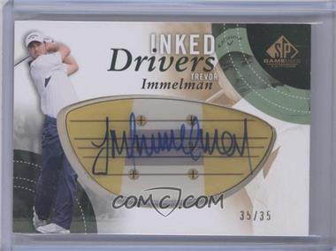 2014 SP Game Used Edition - Inked Drivers - Blonde Persimmon #ID-TI - Trevor Immelman /35