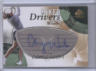 2014 SP Game Used Edition - Inked Drivers - Steel #ID-CW - Cheyenne Woods