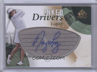 2014 SP Game Used Edition - Inked Drivers - Steel #ID-NL - Nancy Lopez