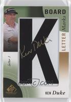 Ken Duke (Letter 3 - K) #/35