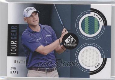 2014 SP Game Used Edition - Tour Gear - Blue Shirt & Cap #TGBH - Bill Haas /15