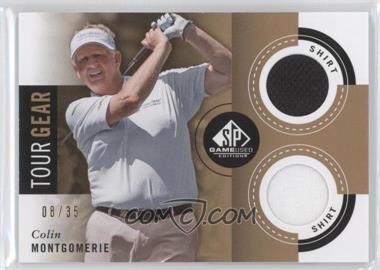 2014 SP Game Used Edition - Tour Gear - Gold Shirt #TGCM - Colin Montgomerie /35