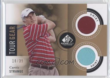 2014 SP Game Used Edition - Tour Gear - Gold Shirt #TGCS - Curtis Strange /35