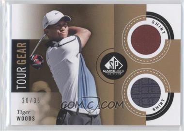 2014 SP Game Used Edition - Tour Gear - Gold Shirt #TGTW - Tiger Woods /35