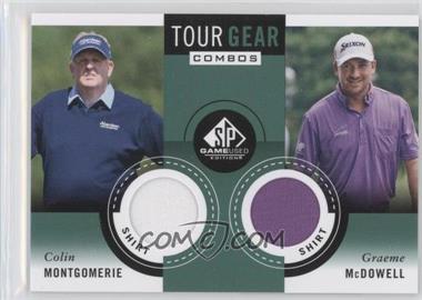 2014 SP Game Used Edition - Tour Gear Combos - Shirt #TG2CG - Graeme McDowell, Colin Montgomerie