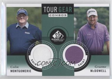 2014 SP Game Used Edition - Tour Gear Combos - Shirt #TG2CG - Graeme McDowell, Colin Montgomerie