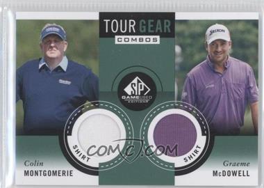 2014 SP Game Used Edition - Tour Gear Combos - Shirt #TG2CG - Graeme McDowell, Colin Montgomerie