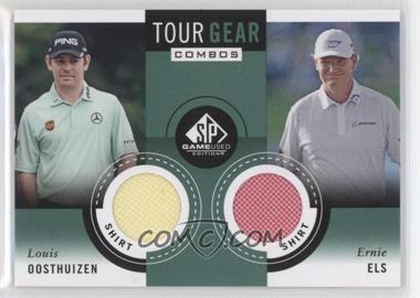 2014 SP Game Used Edition - Tour Gear Combos - Shirt #TG2OE - Louis Oosthuizen, Ernie Els