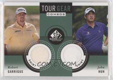 2014 SP Game Used Edition - Tour Gear Combos - Shirt #TG2RJ - Robert Garrigus, John Huh