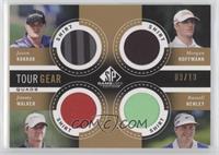 Jason Kokrak, Morgan Hoffmann, Jimmy Walker, Russell Henley #/10