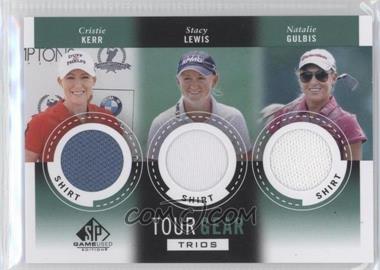 2014 SP Game Used Edition - Tour Gear Trios - Shirt #TG3-GKL - Cristie Kerr, Stacy Lewis, Natalie Gulbis