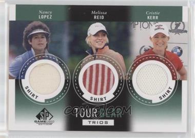 2014 SP Game Used Edition - Tour Gear Trios - Shirt #TG3-LRK - Nancy Lopez, Melissa Reid, Cristie Kerr