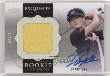 2014 Upper Deck Exquisite Collection - [Base] - Spectrum Silver #74 - Rookie Auto Swatch - Danny Lee /25