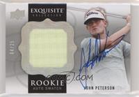 Rookie Auto Swatch - John Peterson #/25