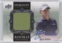 Rookie Auto Swatch - Alex Noren #/175