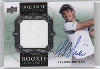 Rookie Auto Swatch - Edoardo Molinari #/175