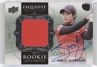 Rookie Auto Swatch - Moriya Jutanugarn #/175