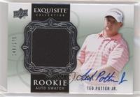 Rookie Auto Swatch - Ted Potter Jr. #/175