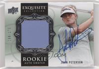 Rookie Auto Swatch - John Peterson #/175