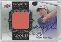 Rookie Auto Swatch - Graeme McDowell #/99