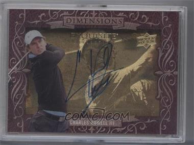 2014 Upper Deck Exquisite Collection - Dimensions #D-CH - Charles Howell III