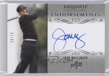 2014 Upper Deck Exquisite Collection - Endorsement Signatures #EE-JA - John Mallinger /75