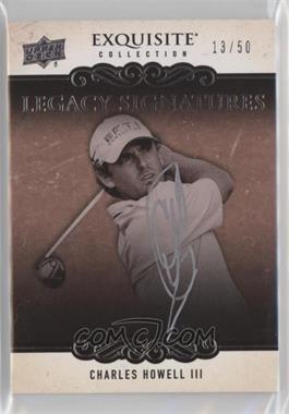 2014 Upper Deck Exquisite Collection - Legacy Signatures #LS-CH - Charles Howell III /50
