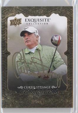 2014 Upper Deck Exquisite Collection - Signature Masterpieces #ESM-CS - Curtis Strange