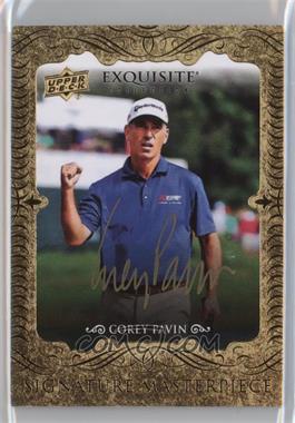 2014 Upper Deck Exquisite Collection - Signature Masterpieces #ESM-PA - Corey Pavin