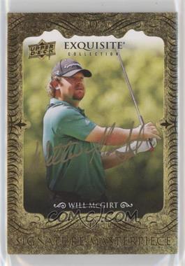 2014 Upper Deck Exquisite Collection - Signature Masterpieces #ESM-WM - Will McGirt