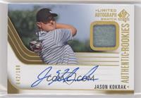 Authentic Rookie Signature Swatch - Jason Kokrak UER #/100