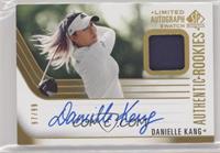 Authentic Rookie Signature Swatch - Danielle Kang #/100