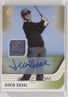 Auto Swatch - David Duval #/25