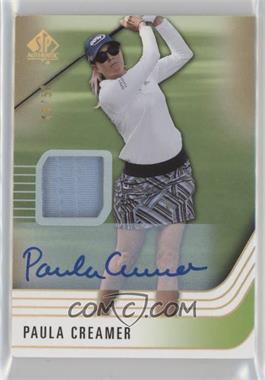 2021 SP Authentic - [Base] - Limited #6 - Auto Swatch - Paula Creamer /50