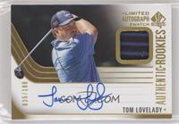 Authentic Rookie Signature Swatch - Tom Lovelady #/100