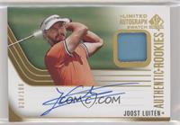 Authentic Rookie Signature Swatch - Joost Luiten #/100