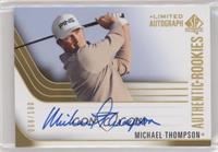 Authentic Rookie Signature - Michael Thompson #/100