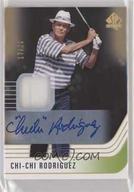 2021 SP Authentic - [Base] - Limited #9 - Auto Swatch - Chi-Chi Rodriguez /25