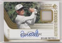 Authentic Rookie Signature Swatch - Dylan Frittelli #/100