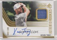 Authentic Rookie Signature Swatch - Kevin Tway #/100